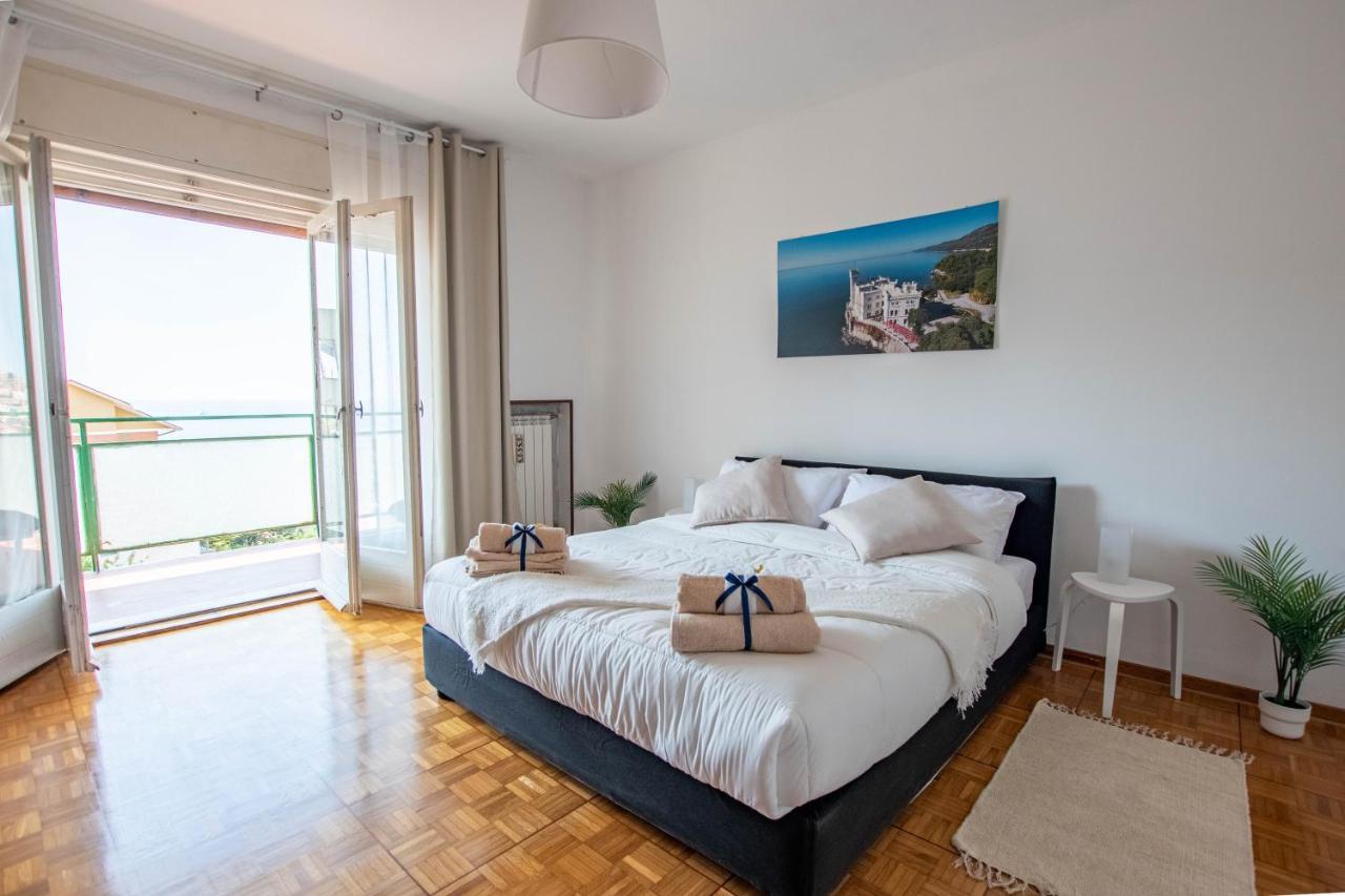 Free Parking -6 Posti Letto E Terrazzo Vista Mare Apartment Триест Екстериор снимка